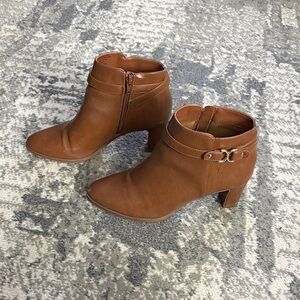 Charter Club Tan Ankle Booties